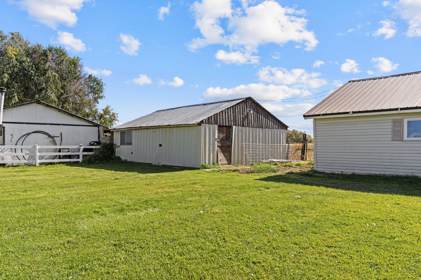 Barn and outbuildings